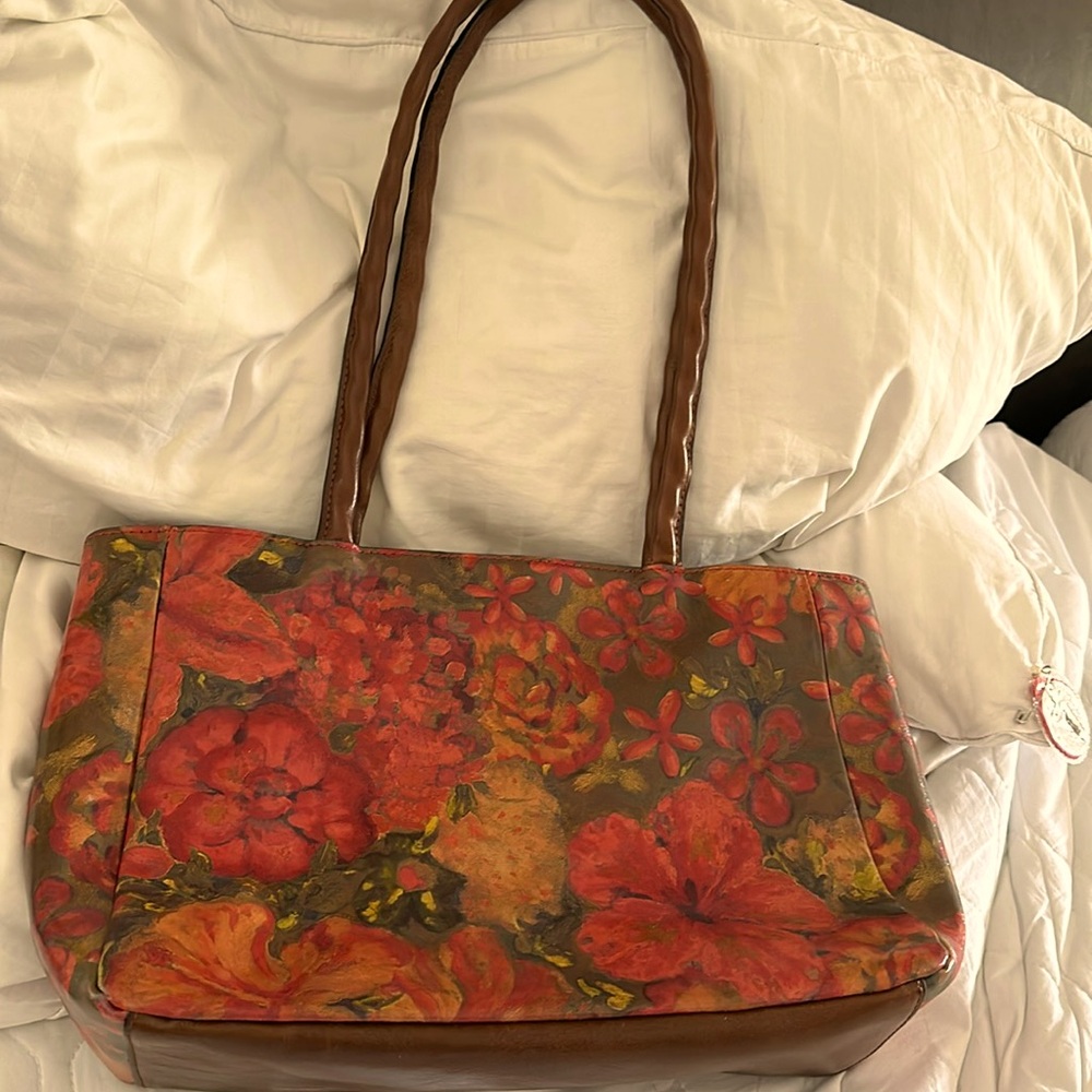 Patricia Nash handbag! Like new small. 3 separate sections,